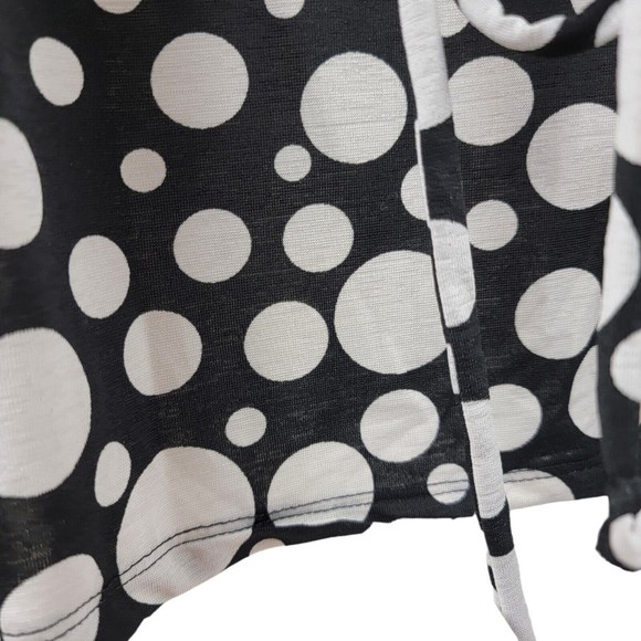 Vintage 90s Wet Seal Dressy Tank Top Blouse Womens S / M Embellished Polkadot - Picture 9 of 16